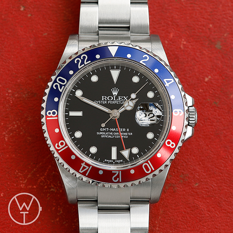 ROLEX GMT Ref. 16710BLRO