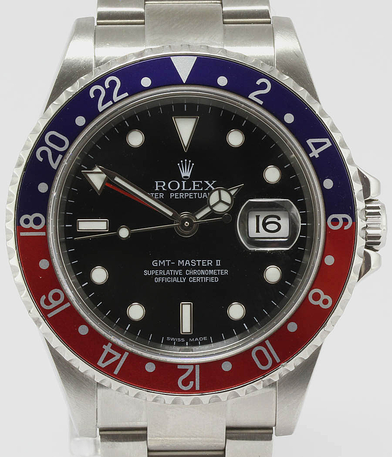 ROLEX GMT Ref. 16710BLRO