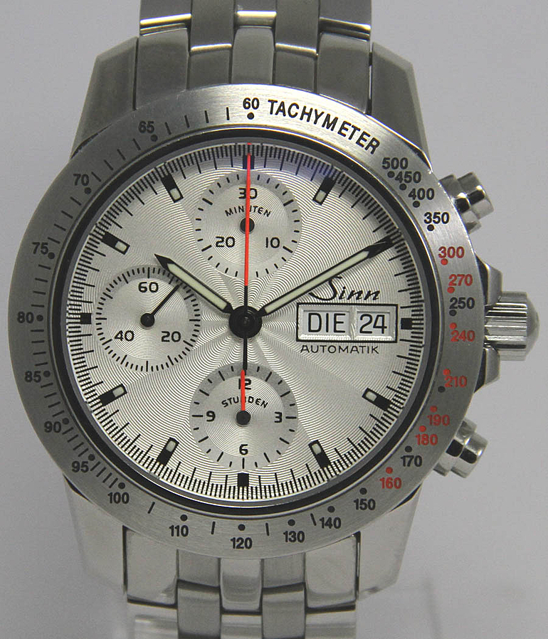 SINN Autofahrer<br>Chronograph Ref. 303.Silber 12