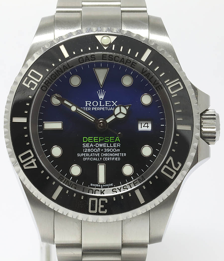 ROLEX Sea Dweller Deepsea Ref. 116660 Deep Blue James Cameron
