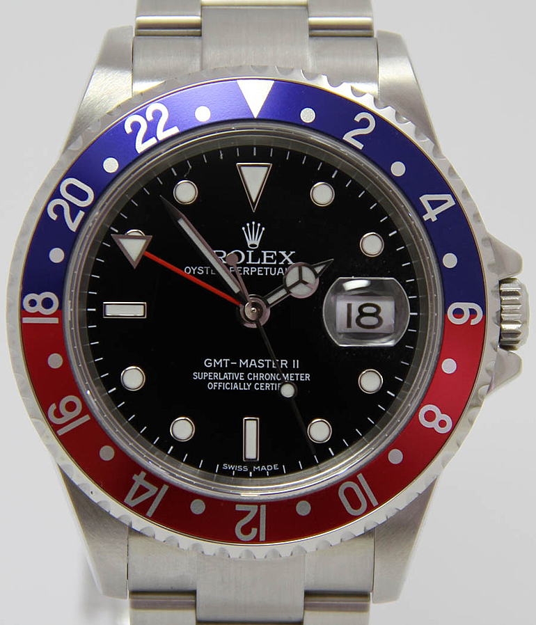 ROLEX GMT Ref. 16710BLRO