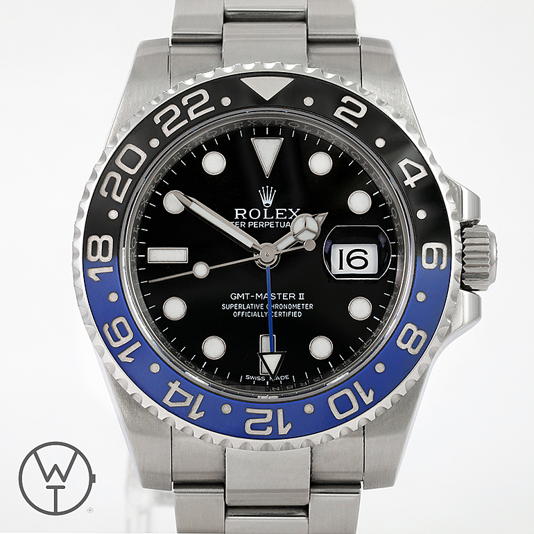 ROLEX GMT Ref. 116710BLNR