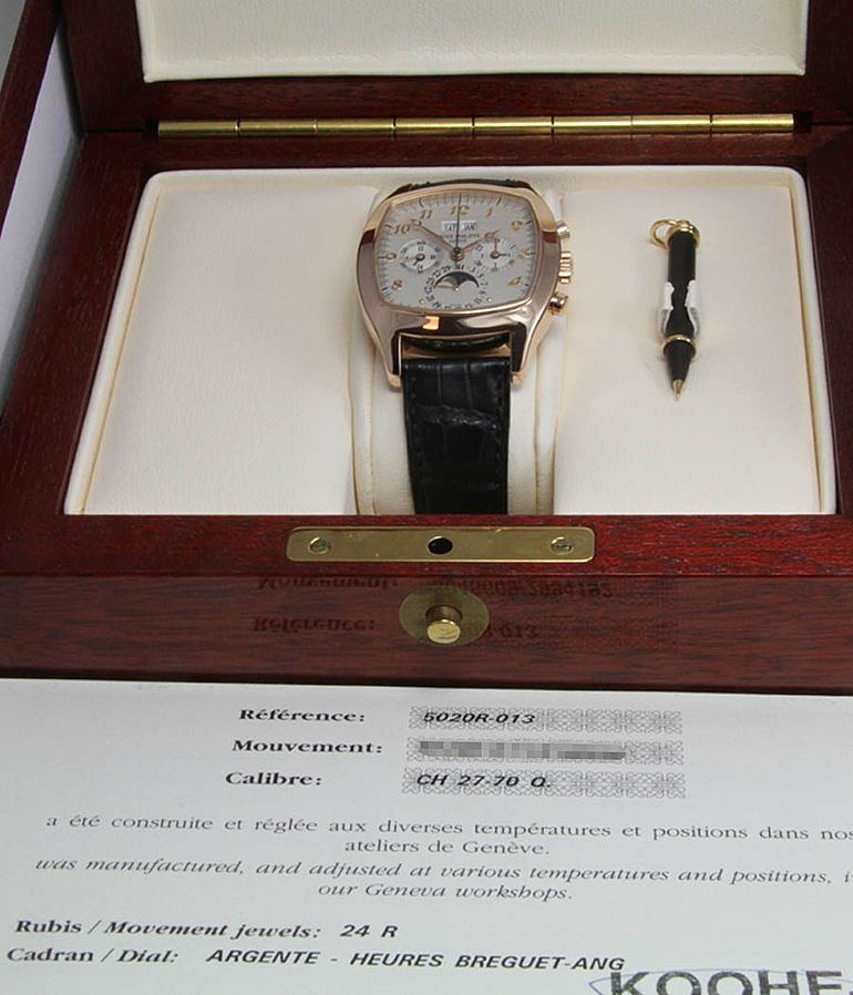 PATEK PHILIPPE Grand Complications Ref. 5020 R