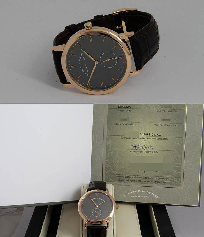 LANGE & SÖHNE Saxonia Ref. 215.033