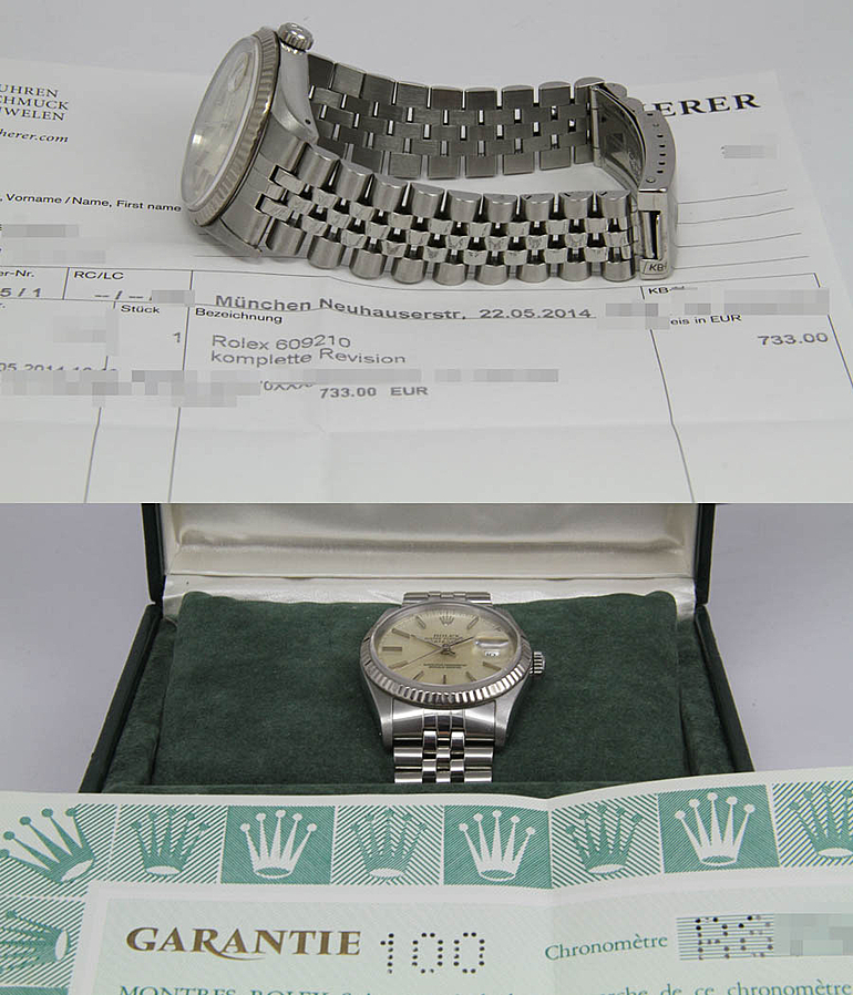 Rolex Datejust Ref. 16234