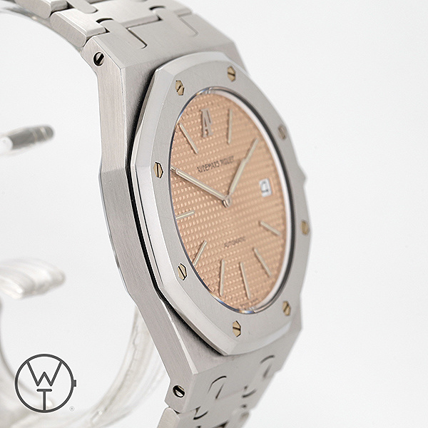 AUDEMARS PIGUET Royal Oak Ref. 14802 ST Salmon Dial