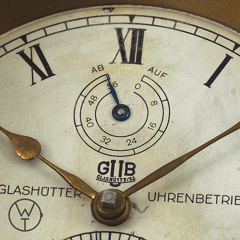 GLASHÜTTER UHRENBETRIEBE Schiffschronometer