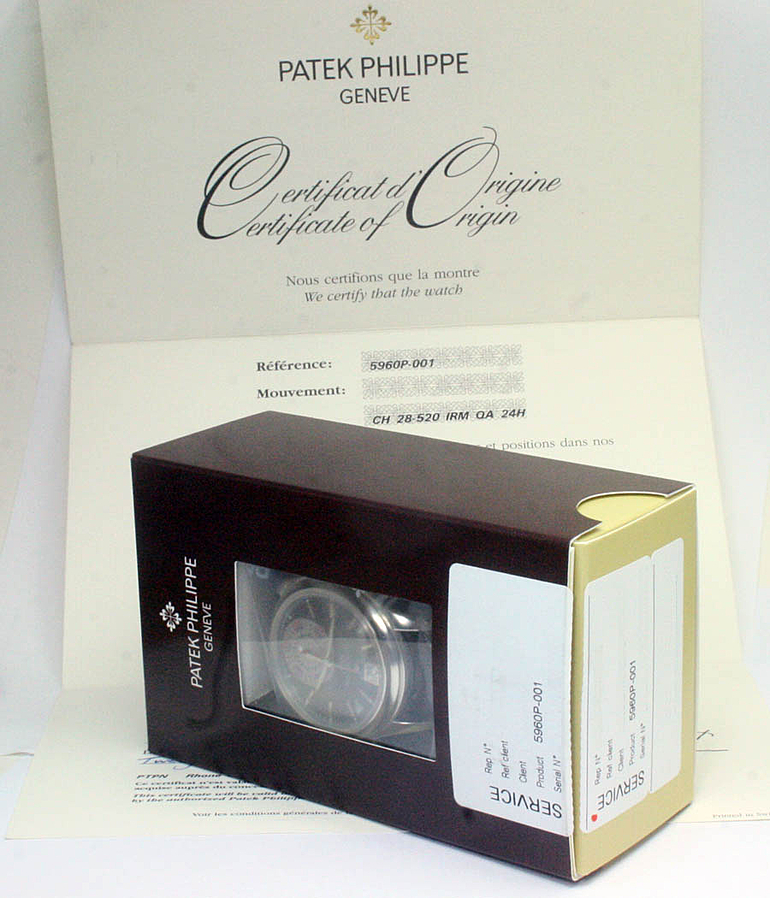 PATEK PHILIPPE Jahreskalender Ref. 5960 P
