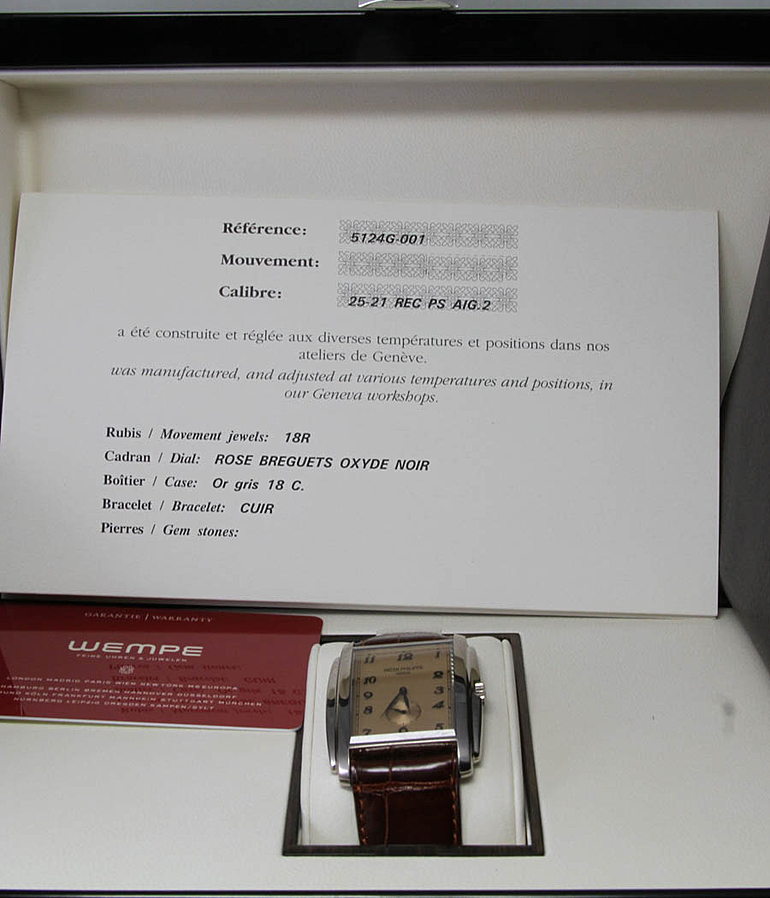 PATEK PHILIPPE Gondolo Ref. 5124 G